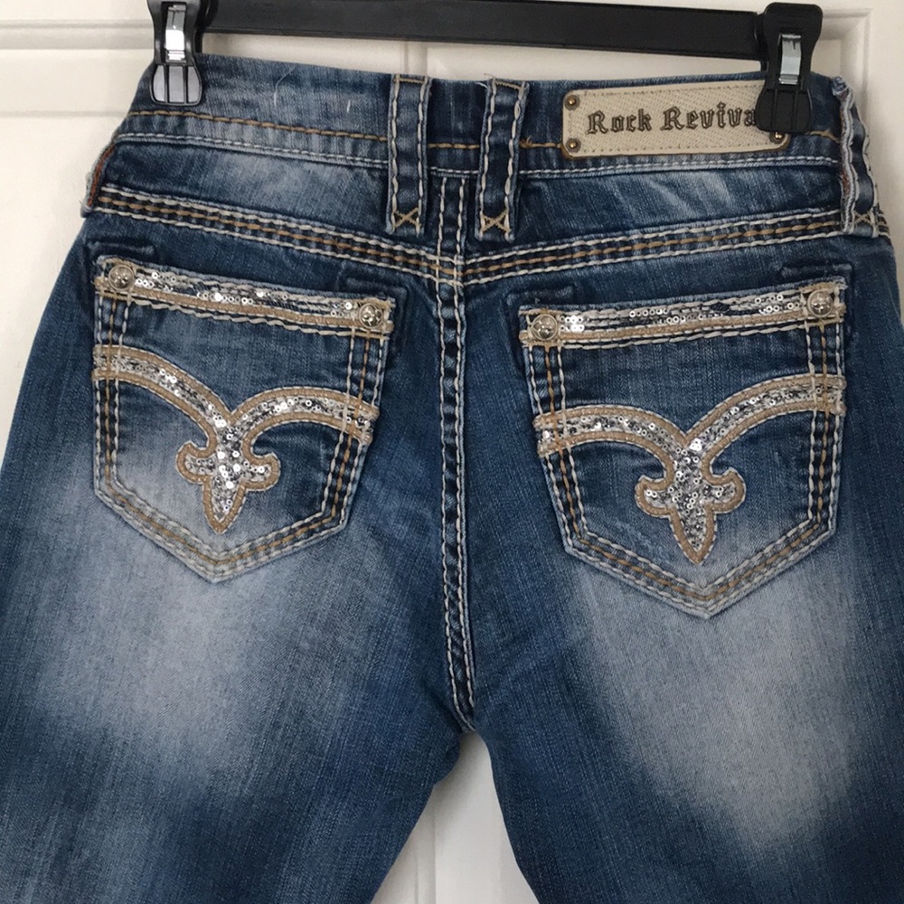 Rock Revival crop jeans 30